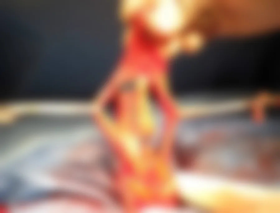 Blurred photo from a penile lengthening operation